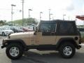 2000 Desert Sand Pearl Jeep Wrangler Sport 4x4  photo #2