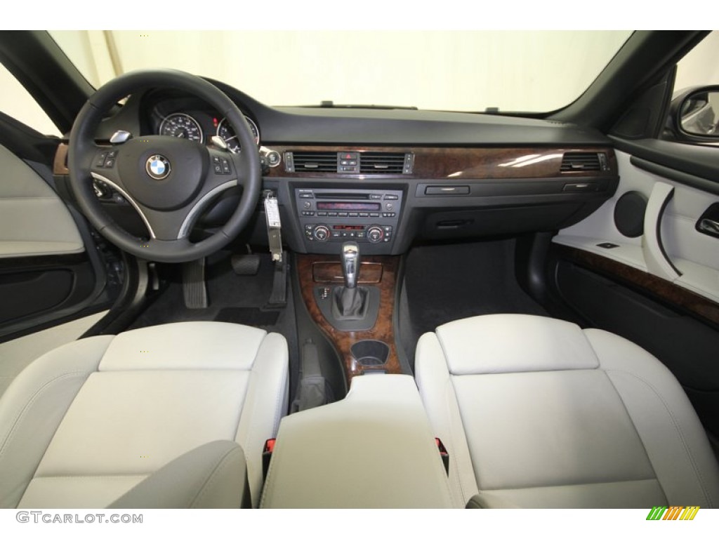 2009 3 Series 328i Convertible - Space Grey Metallic / Cream Beige Dakota Leather photo #4