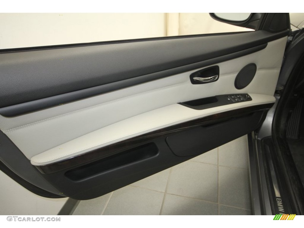 2009 3 Series 328i Convertible - Space Grey Metallic / Cream Beige Dakota Leather photo #16