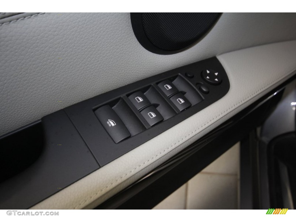 2009 3 Series 328i Convertible - Space Grey Metallic / Cream Beige Dakota Leather photo #17