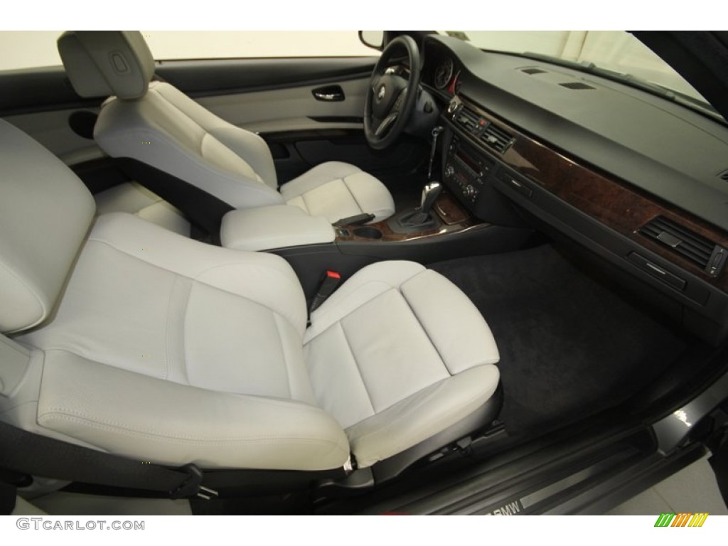 2009 3 Series 328i Convertible - Space Grey Metallic / Cream Beige Dakota Leather photo #32