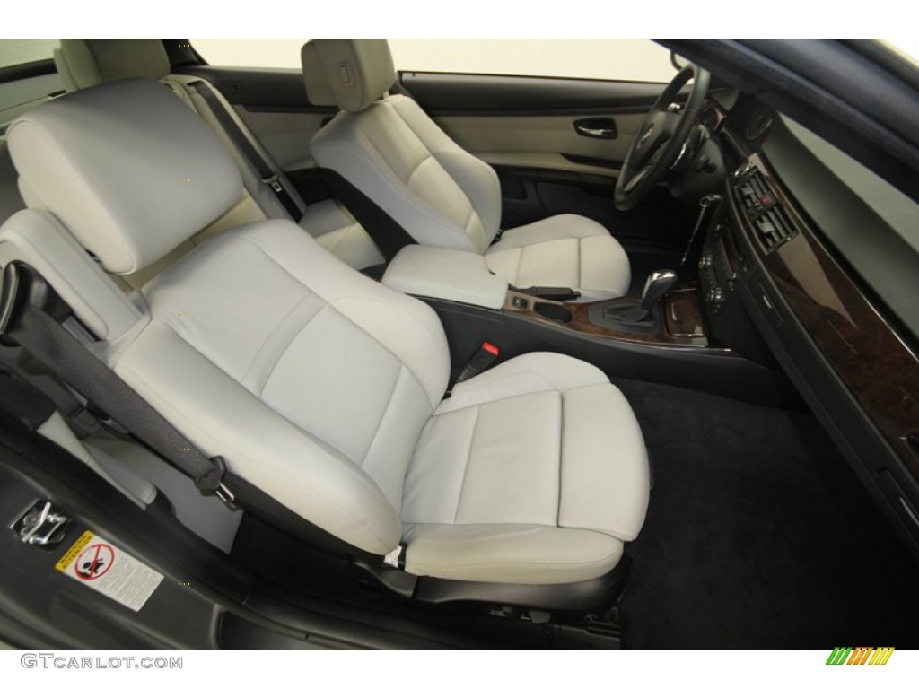 2009 3 Series 328i Convertible - Space Grey Metallic / Cream Beige Dakota Leather photo #35