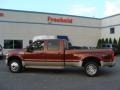 2008 Dark Copper Metallic Ford F450 Super Duty King Ranch Crew Cab 4x4 Dually  photo #3