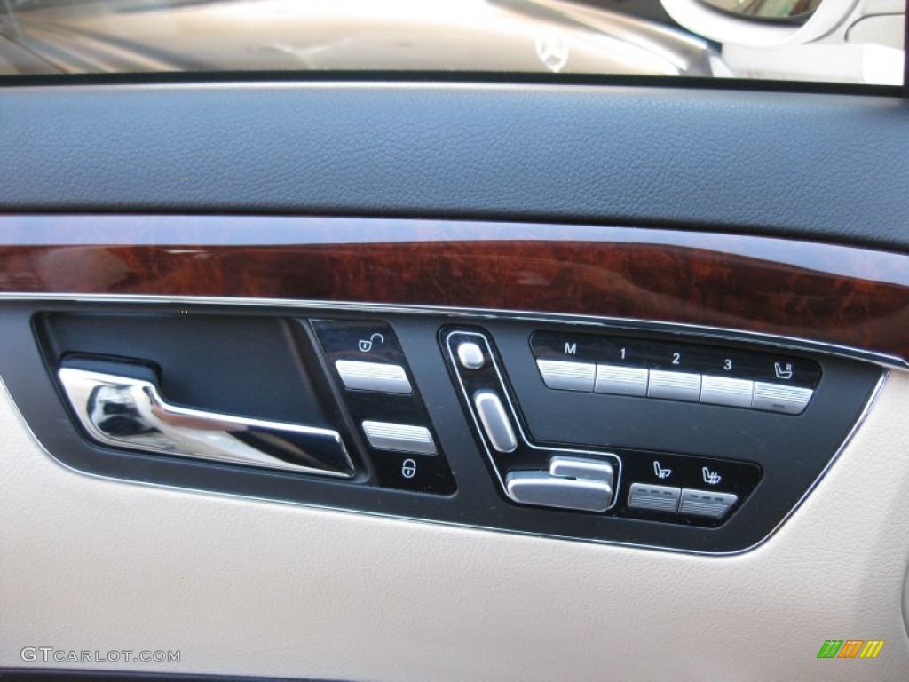 2009 S 550 Sedan - designo Mystic White / Black/Savanna photo #7