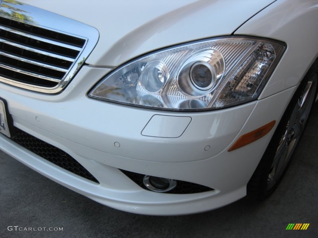 2009 S 550 Sedan - designo Mystic White / Black/Savanna photo #22