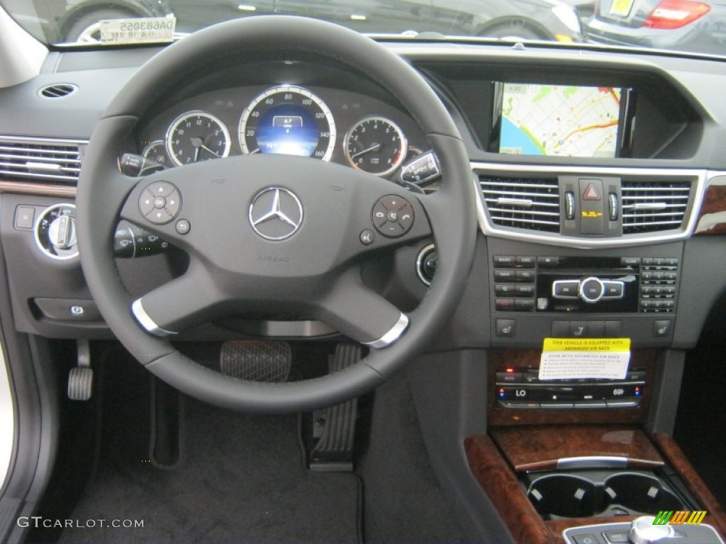 2013 Mercedes-Benz E 350 4Matic Wagon Ash/Dark Grey Dashboard Photo #70419829