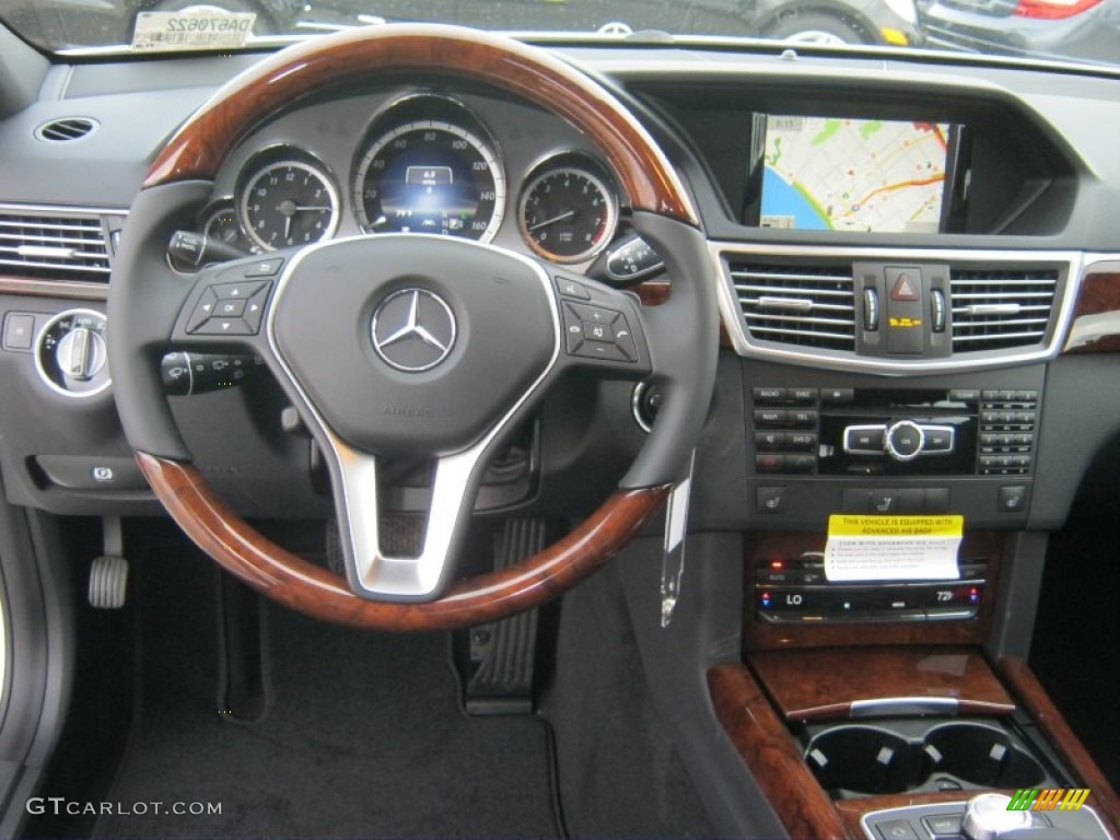 2013 Mercedes-Benz E 350 4Matic Wagon Black Dashboard Photo #70419928