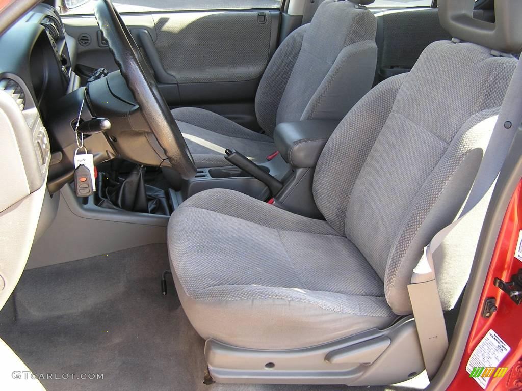 1999 Rodeo LS 4WD - Palazzo Red / Gray photo #6