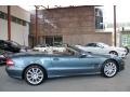 Aegean Blue Metallic 2007 Mercedes-Benz SL 550 Roadster Exterior