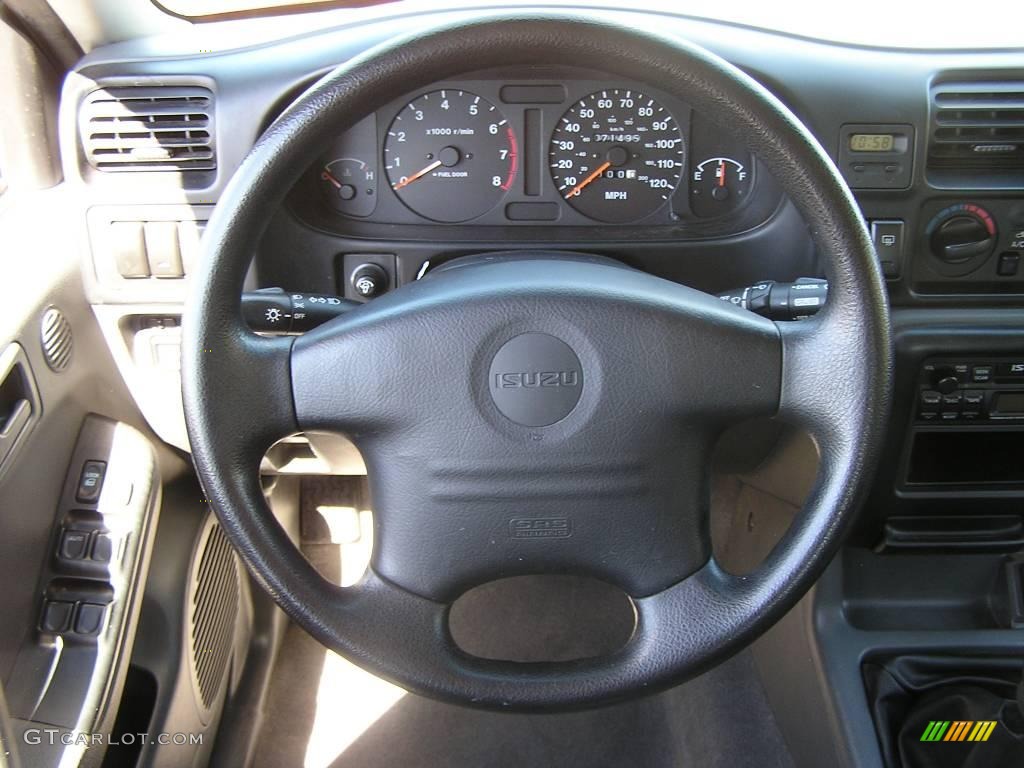 1999 Rodeo LS 4WD - Palazzo Red / Gray photo #9