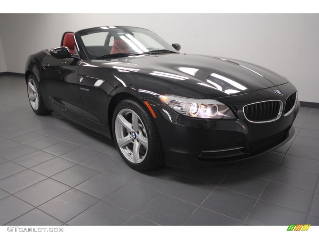 Black Sapphire Metallic 2009 BMW Z4 sDrive30i Roadster Exterior Photo #70420630