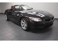 Black Sapphire Metallic 2009 BMW Z4 sDrive30i Roadster Exterior