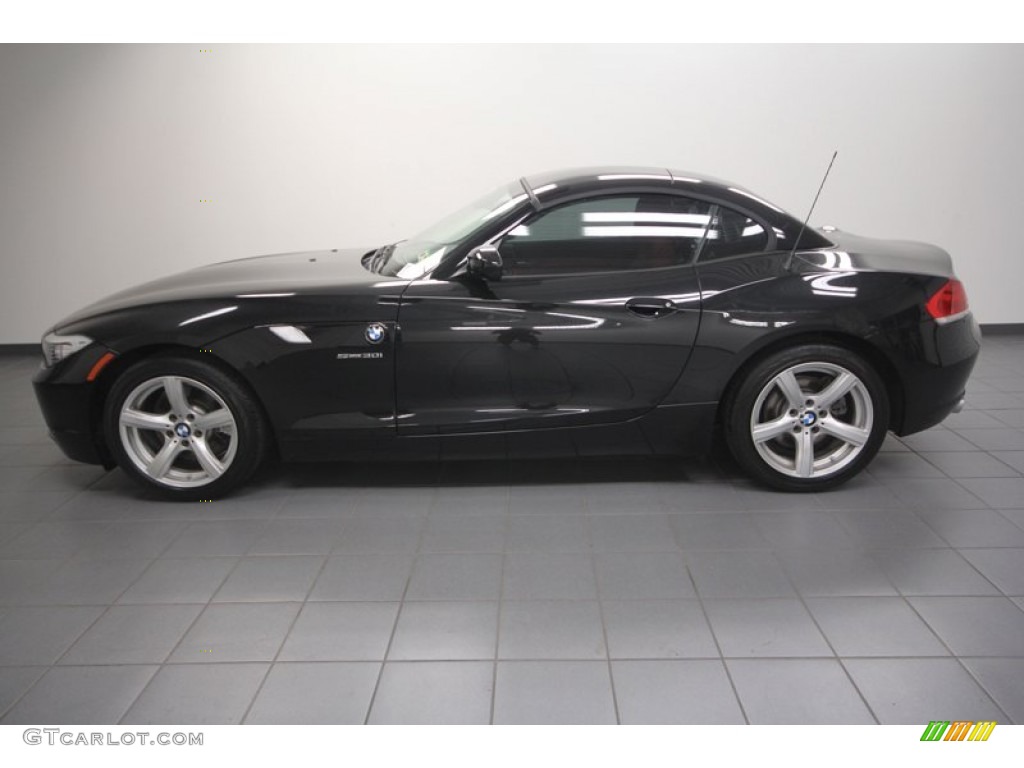 Black Sapphire Metallic 2009 BMW Z4 sDrive30i Roadster Exterior Photo #70420645