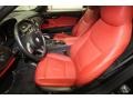 Coral Red Kansas Leather 2009 BMW Z4 sDrive30i Roadster Interior Color