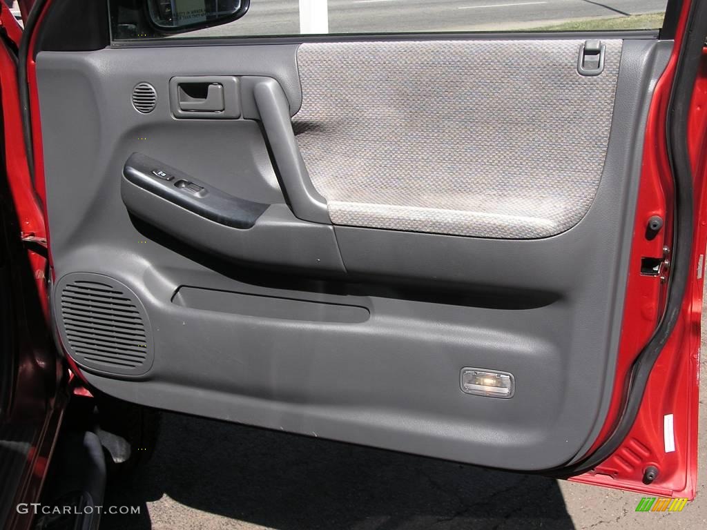 1999 Rodeo LS 4WD - Palazzo Red / Gray photo #13