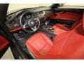 Coral Red Kansas Leather 2009 BMW Z4 sDrive30i Roadster Interior Color