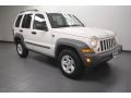 Stone White 2005 Jeep Liberty Sport