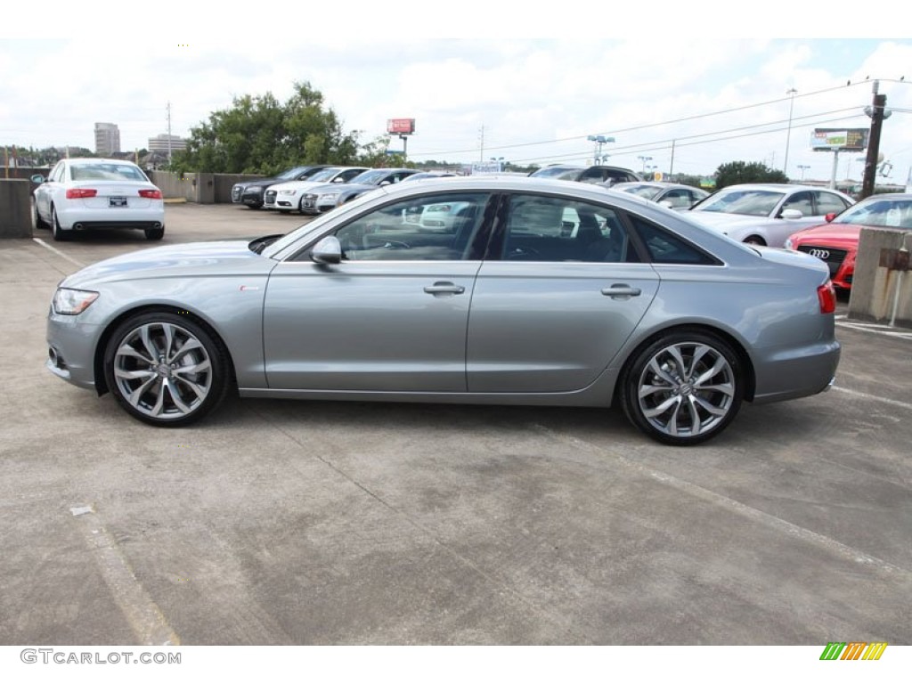 Quartz Gray Metallic 2013 Audi A6 3.0T quattro Sedan Exterior Photo #70421137