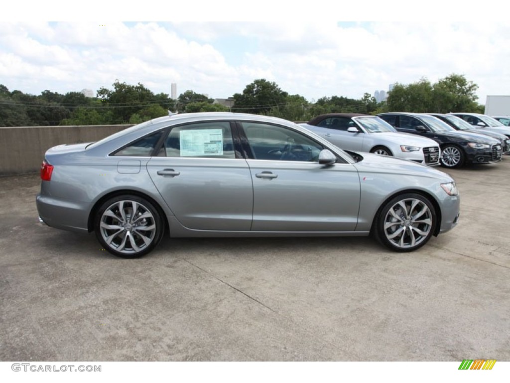 Quartz Gray Metallic 2013 Audi A6 3.0T quattro Sedan Exterior Photo #70421177