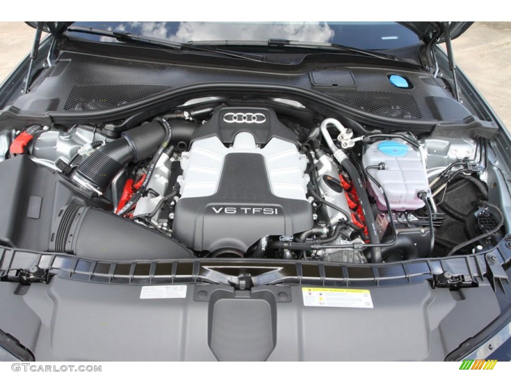 2013 Audi A6 3.0T quattro Sedan 3.0 Liter FSI Supercharged DOHC 24-Valve VVT V6 Engine Photo #70421344