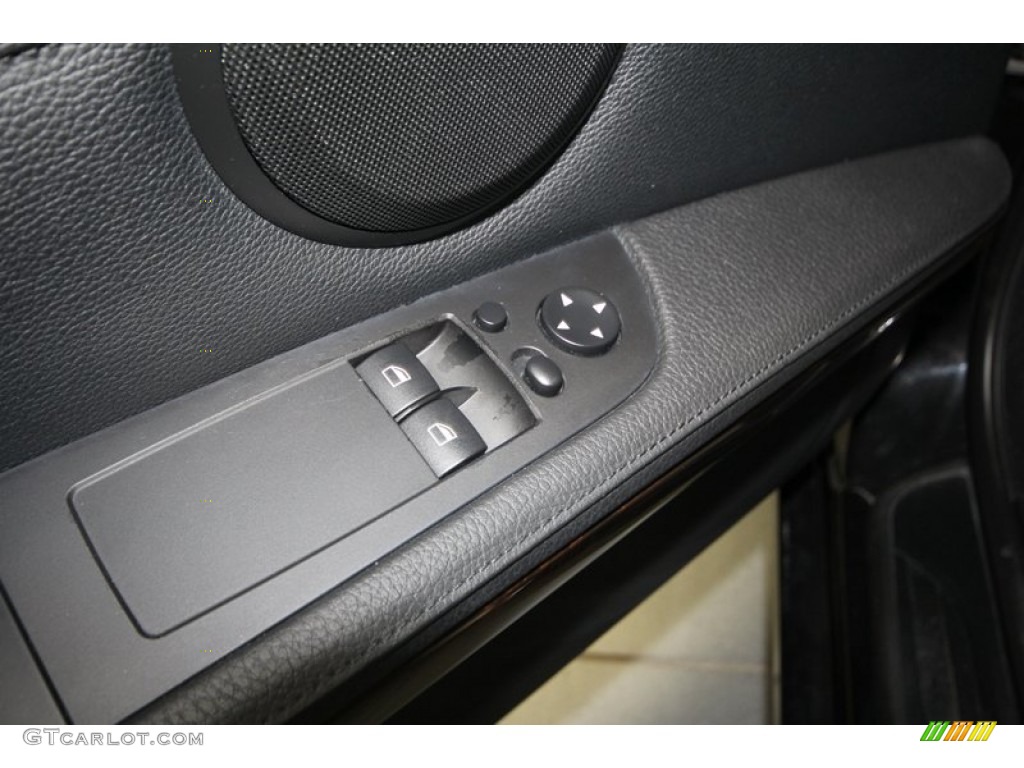 2009 3 Series 328i Coupe - Jet Black / Black photo #16