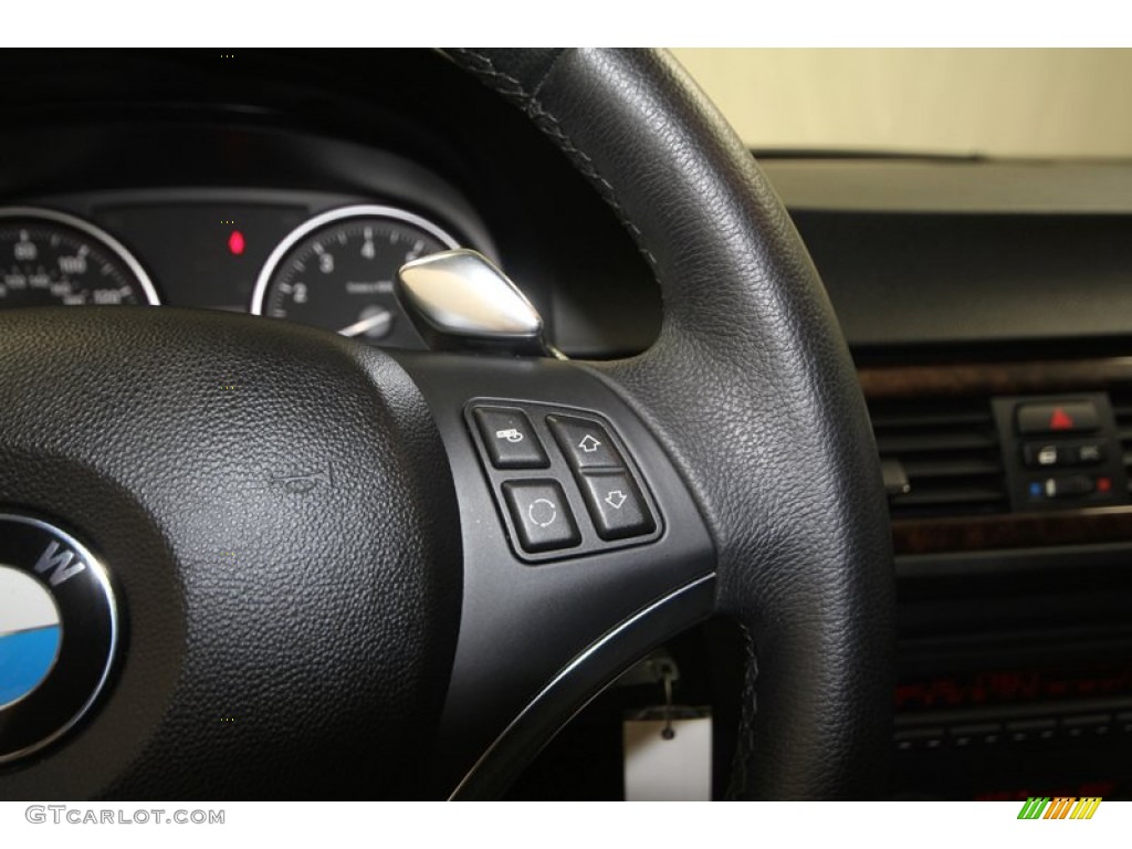 2009 3 Series 328i Coupe - Jet Black / Black photo #24