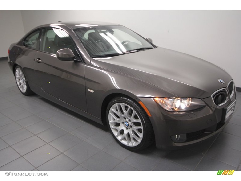 2010 3 Series 328i Coupe - Mojave Brown Metallic / Black photo #8