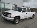 2007 Summit White Chevrolet Silverado 1500 Classic LT Crew Cab 4x4  photo #2