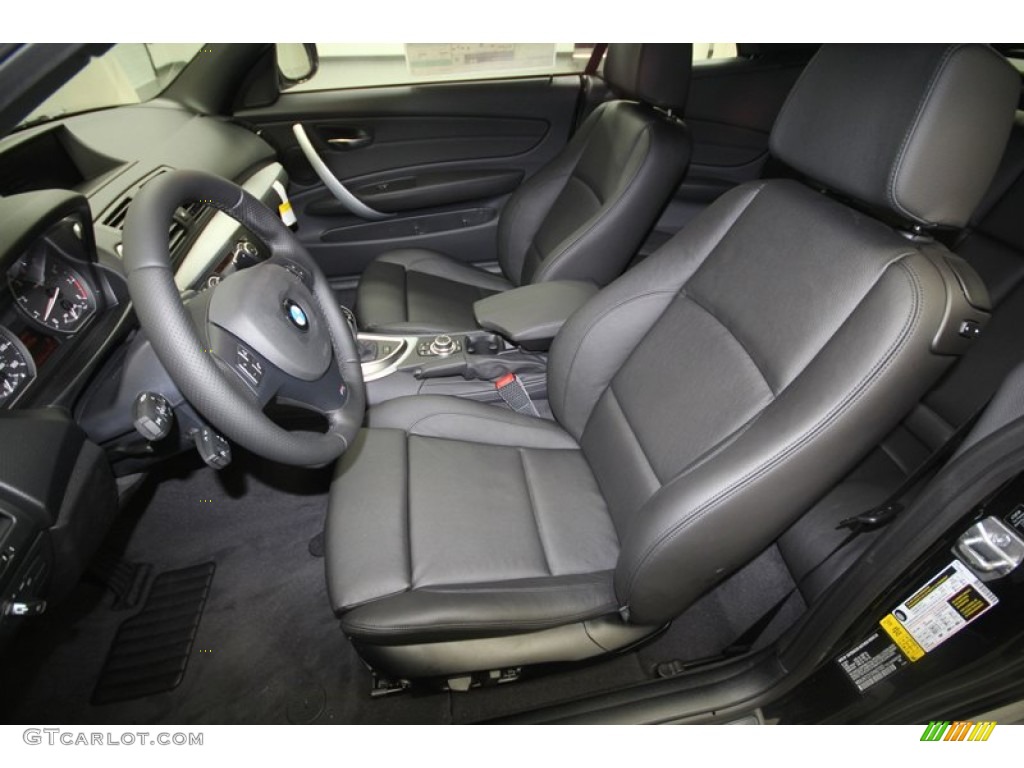 2013 BMW 1 Series 135i Convertible Front Seat Photo #70422988