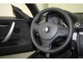 Black 2013 BMW 1 Series 135i Convertible Steering Wheel