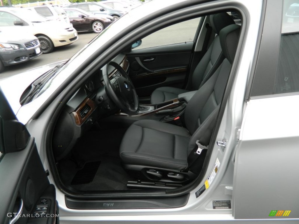2008 3 Series 328xi Sedan - Titanium Silver Metallic / Black photo #16