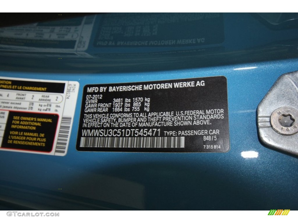 2013 Mini Cooper Hardtop Bayswater Package Parts Photos