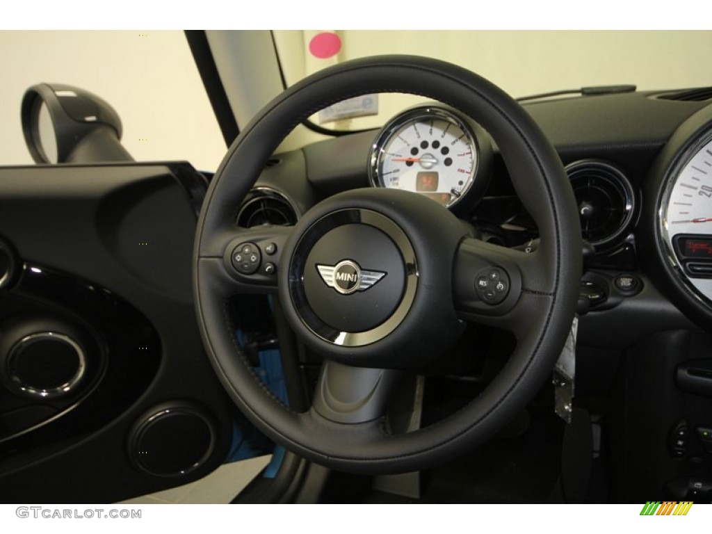 2013 Mini Cooper Hardtop Bayswater Package Steering Wheel Photos