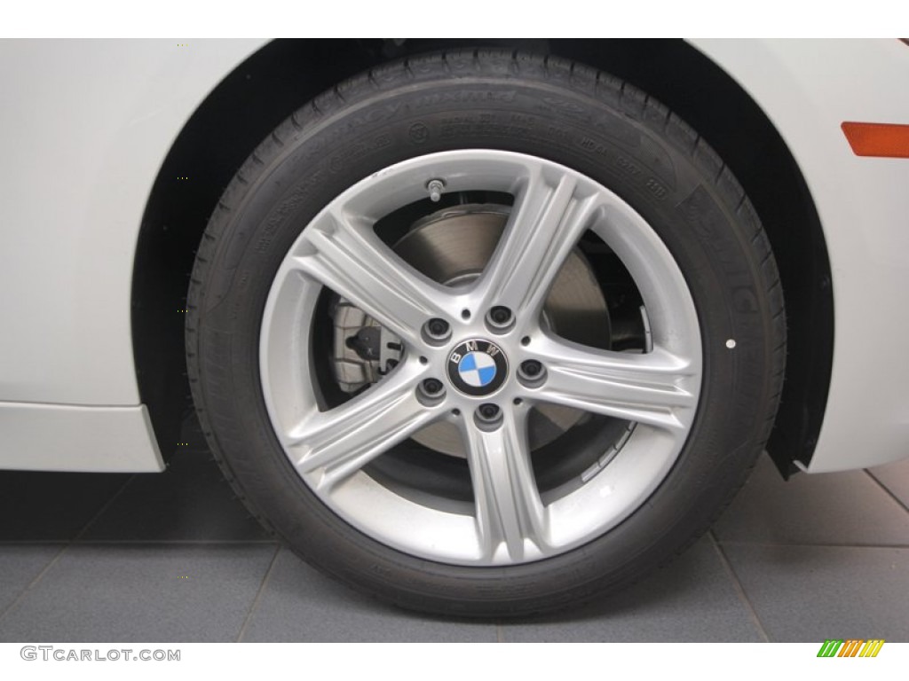 2013 3 Series 328i Sedan - Alpine White / Black photo #6