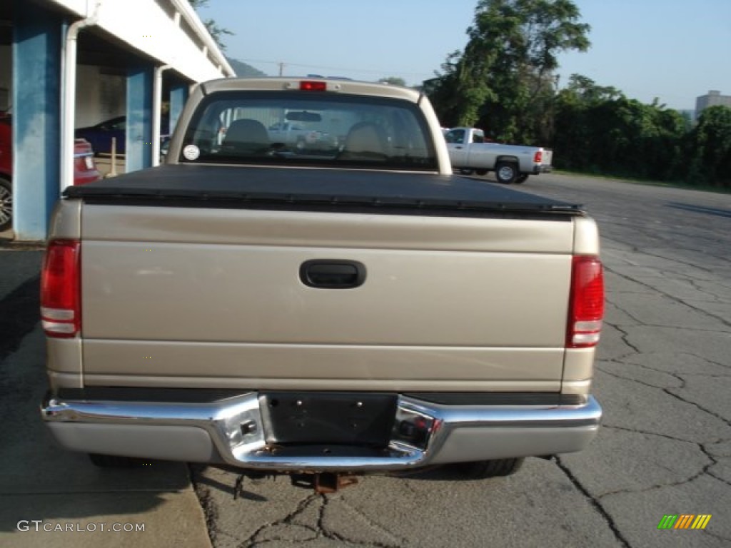 2004 Dakota SLT Club Cab 4x4 - Light Almond Pearl Metallic / Dark Slate Gray photo #7