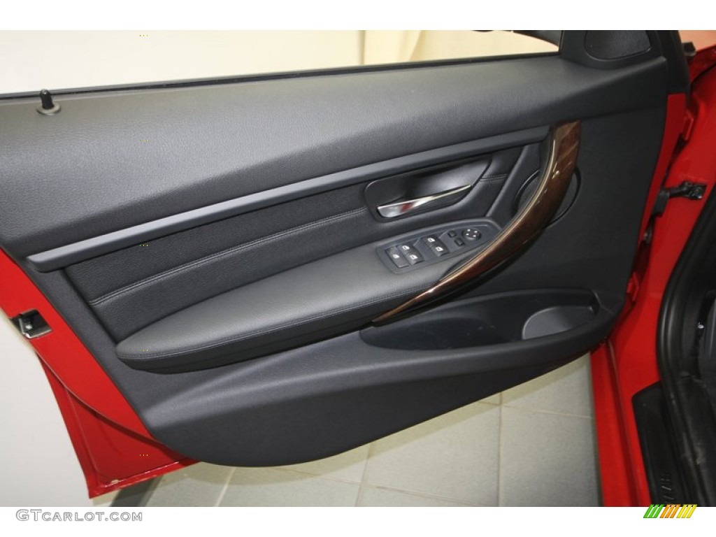 2013 3 Series 328i Sedan - Melbourne Red Metallic / Black photo #12