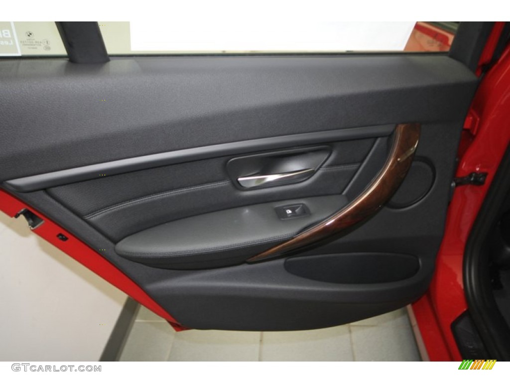 2013 3 Series 328i Sedan - Melbourne Red Metallic / Black photo #24