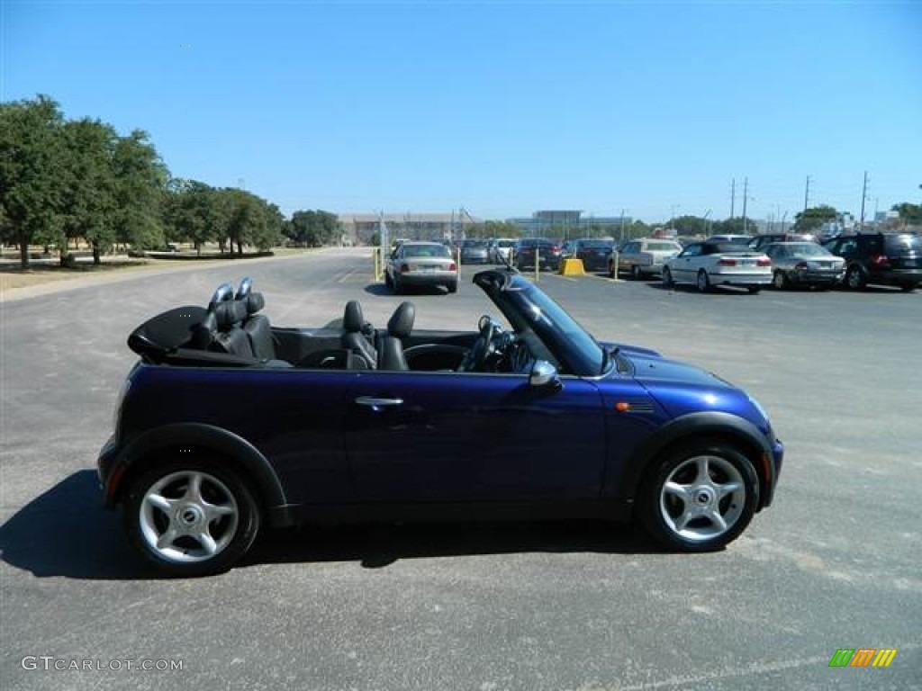 2005 Cooper Convertible - Purple Haze Metallic / Panther Black photo #4