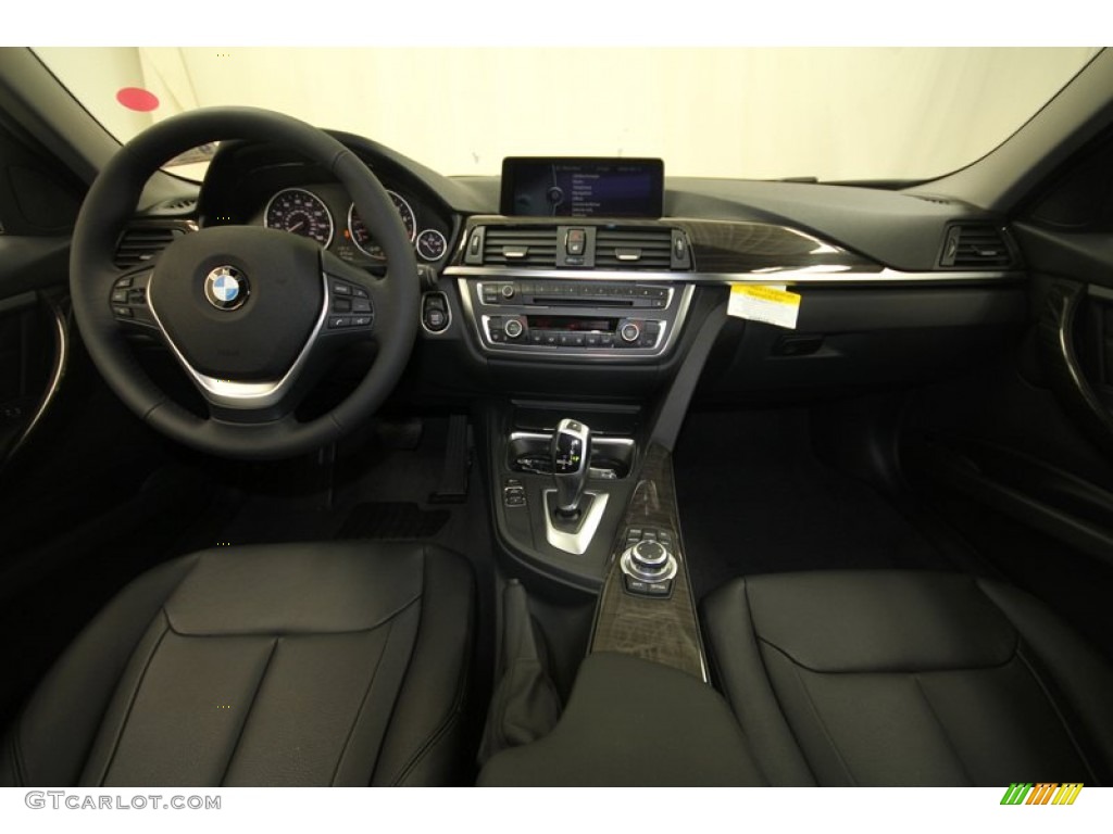 2013 3 Series 328i Sedan - Glacier Silver Metallic / Black photo #4