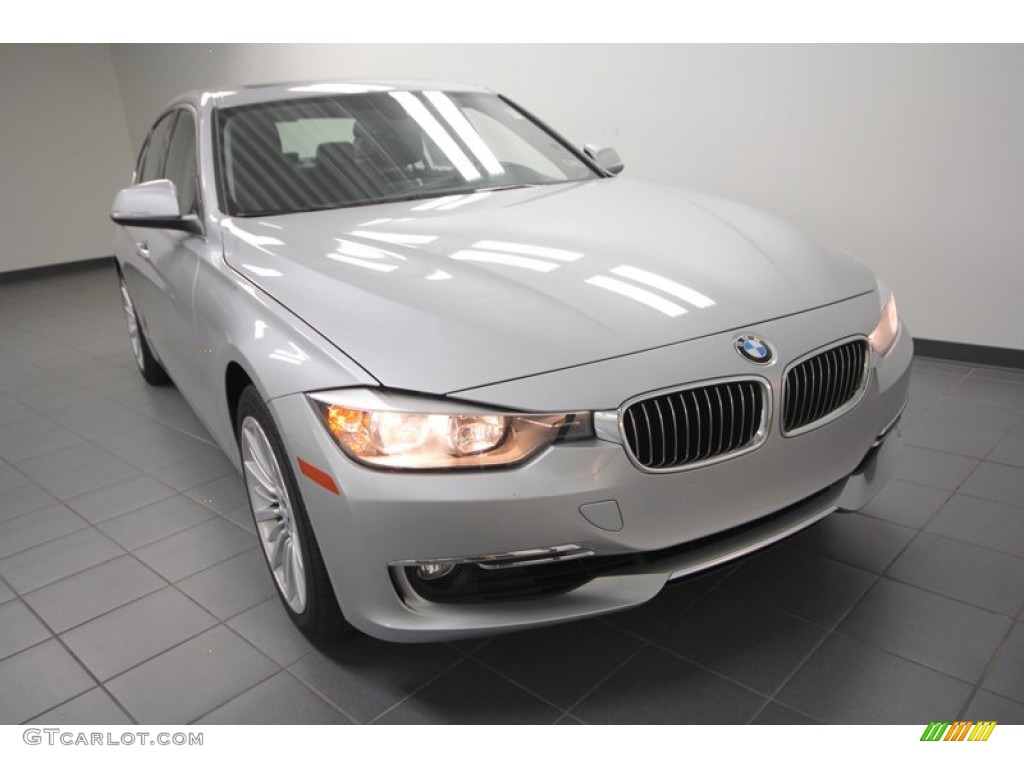 2013 3 Series 328i Sedan - Glacier Silver Metallic / Black photo #5