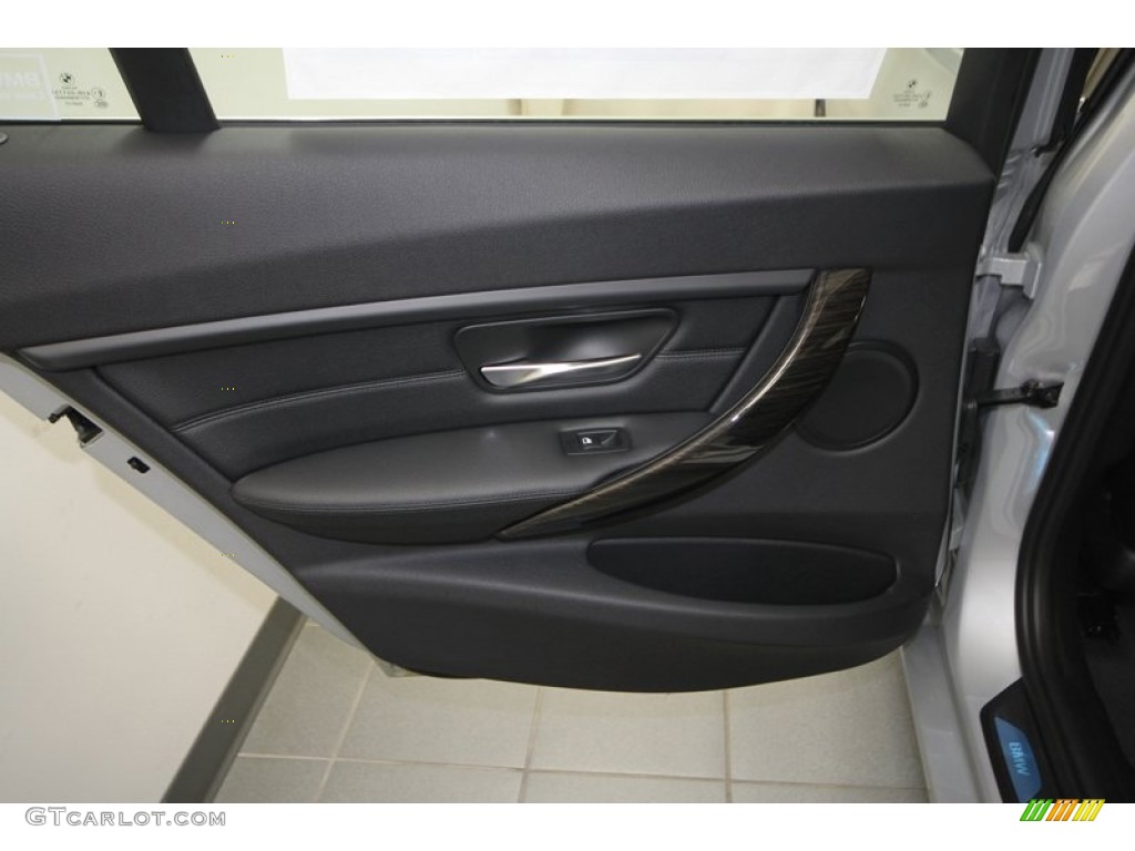 2013 3 Series 328i Sedan - Glacier Silver Metallic / Black photo #25