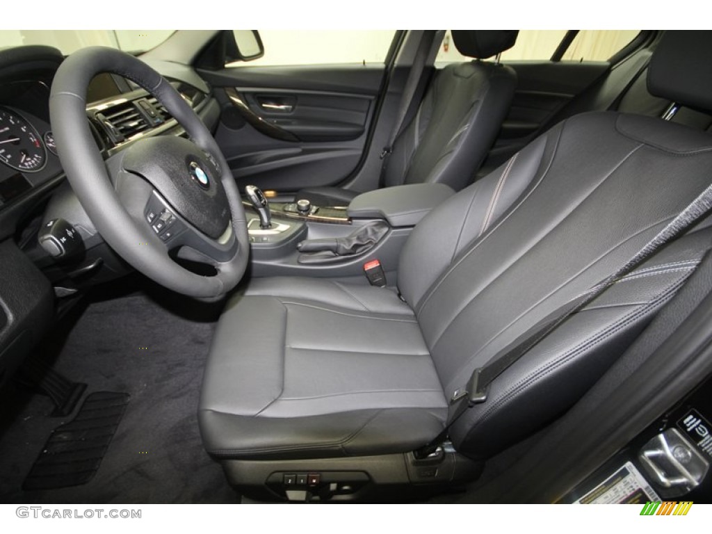 2013 3 Series 328i Sedan - Black Sapphire Metallic / Black photo #3