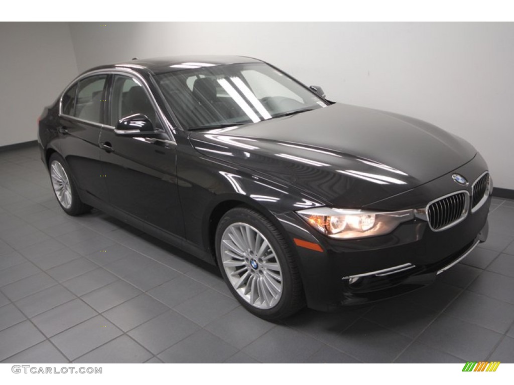 2013 3 Series 328i Sedan - Black Sapphire Metallic / Black photo #6