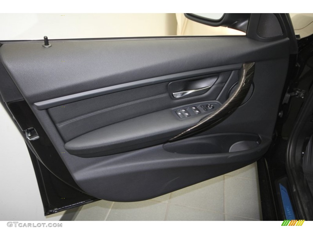 2013 3 Series 328i Sedan - Black Sapphire Metallic / Black photo #13