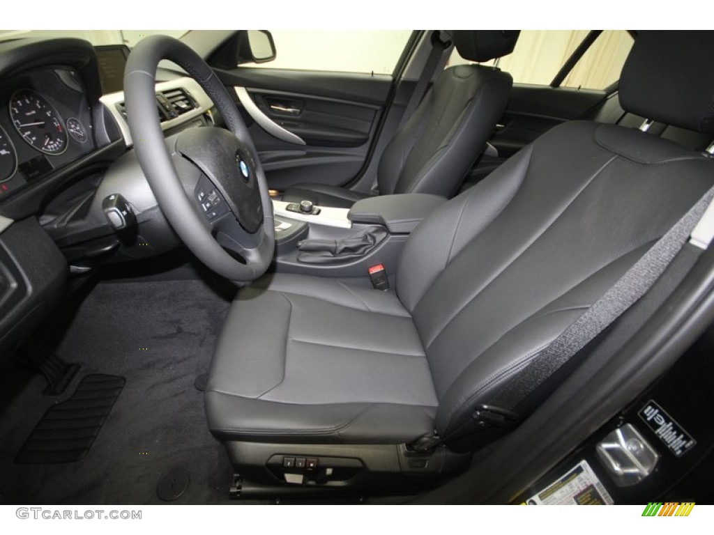 2013 3 Series 328i Sedan - Black Sapphire Metallic / Black photo #4