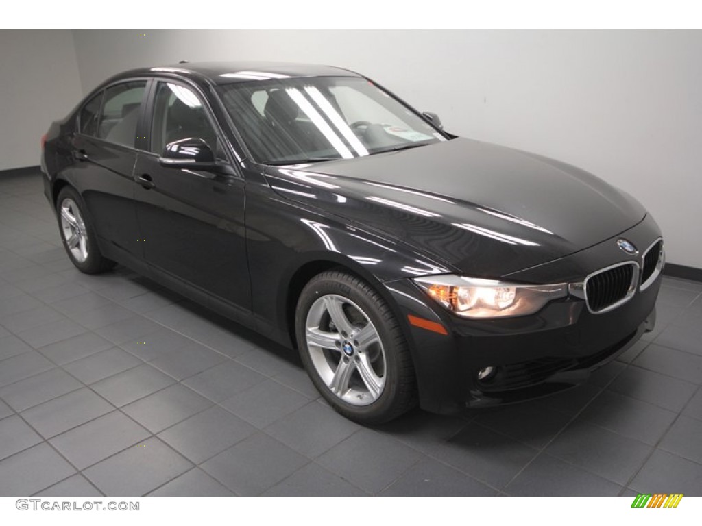 2013 3 Series 328i Sedan - Black Sapphire Metallic / Black photo #6