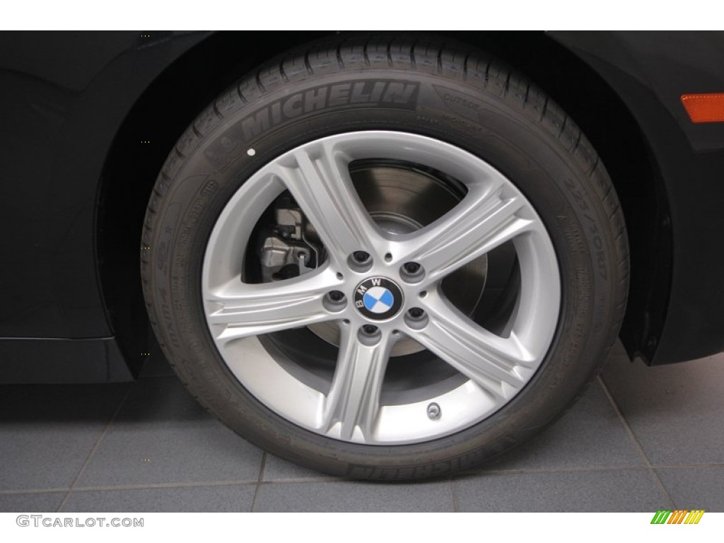 2013 3 Series 328i Sedan - Black Sapphire Metallic / Black photo #7