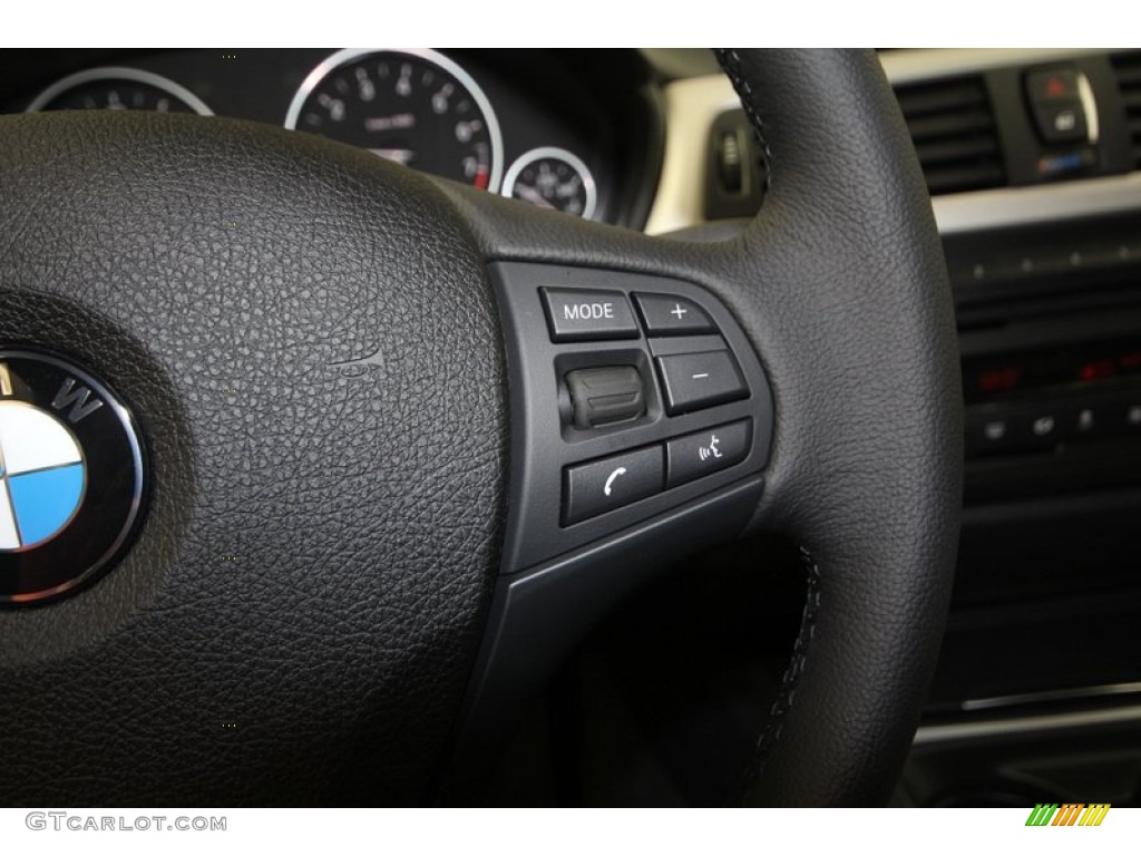 2013 3 Series 328i Sedan - Black Sapphire Metallic / Black photo #22