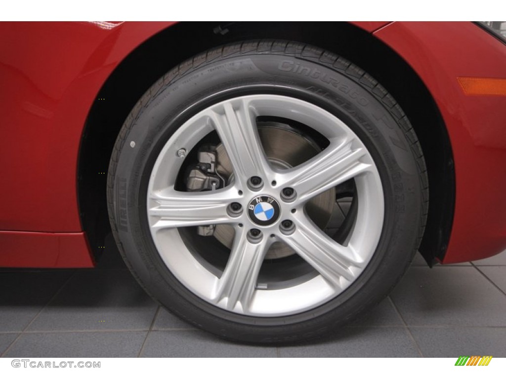 2013 3 Series 328i Sedan - Melbourne Red Metallic / Venetian Beige photo #7