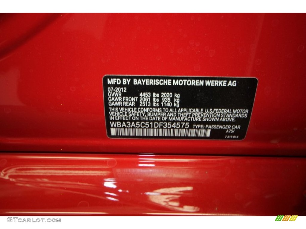 2013 3 Series 328i Sedan - Melbourne Red Metallic / Venetian Beige photo #10